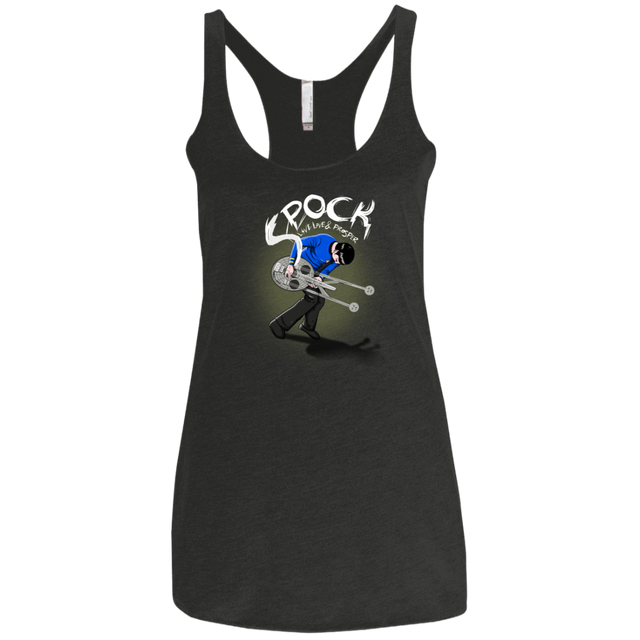 T-Shirts Vintage Black / X-Small Spock Pilgrim Women's Triblend Racerback Tank