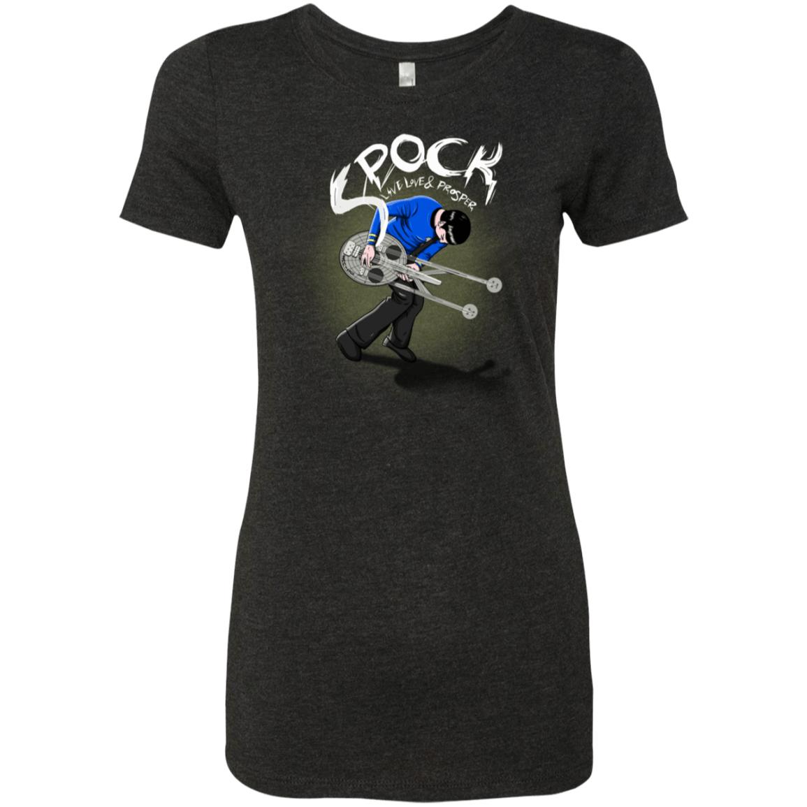 T-Shirts Vintage Black / S Spock Pilgrim Women's Triblend T-Shirt