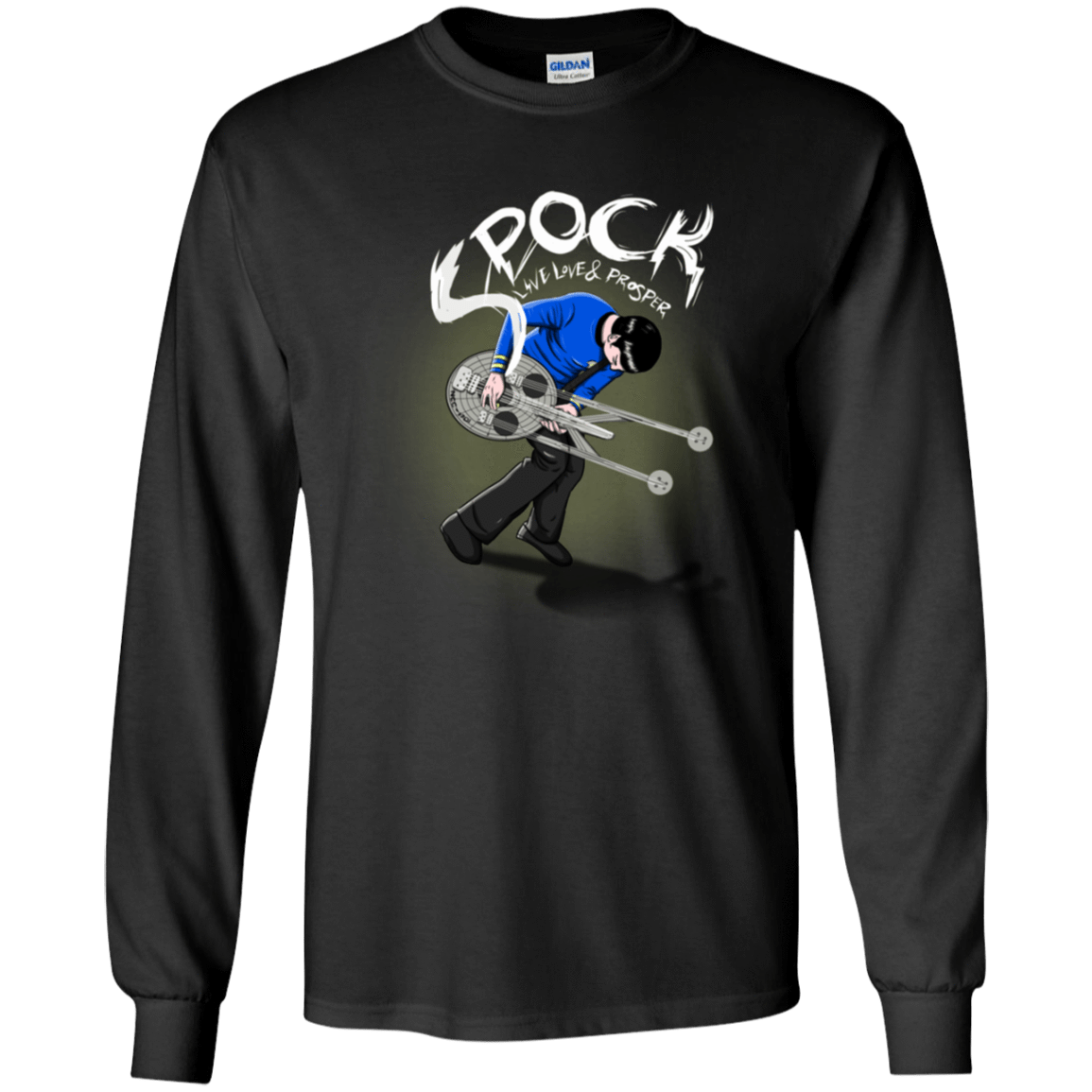 T-Shirts Black / YS Spock Pilgrim Youth Long Sleeve T-Shirt