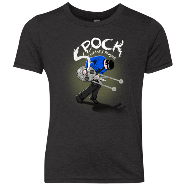 T-Shirts Vintage Black / YXS Spock Pilgrim Youth Triblend T-Shirt