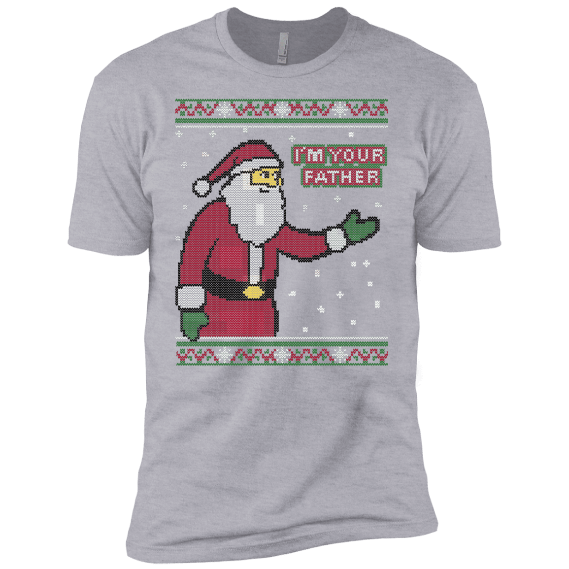 T-Shirts Heather Grey / YXS Spoiler Christmas Sweater Boys Premium T-Shirt