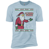 T-Shirts Light Blue / YXS Spoiler Christmas Sweater Boys Premium T-Shirt