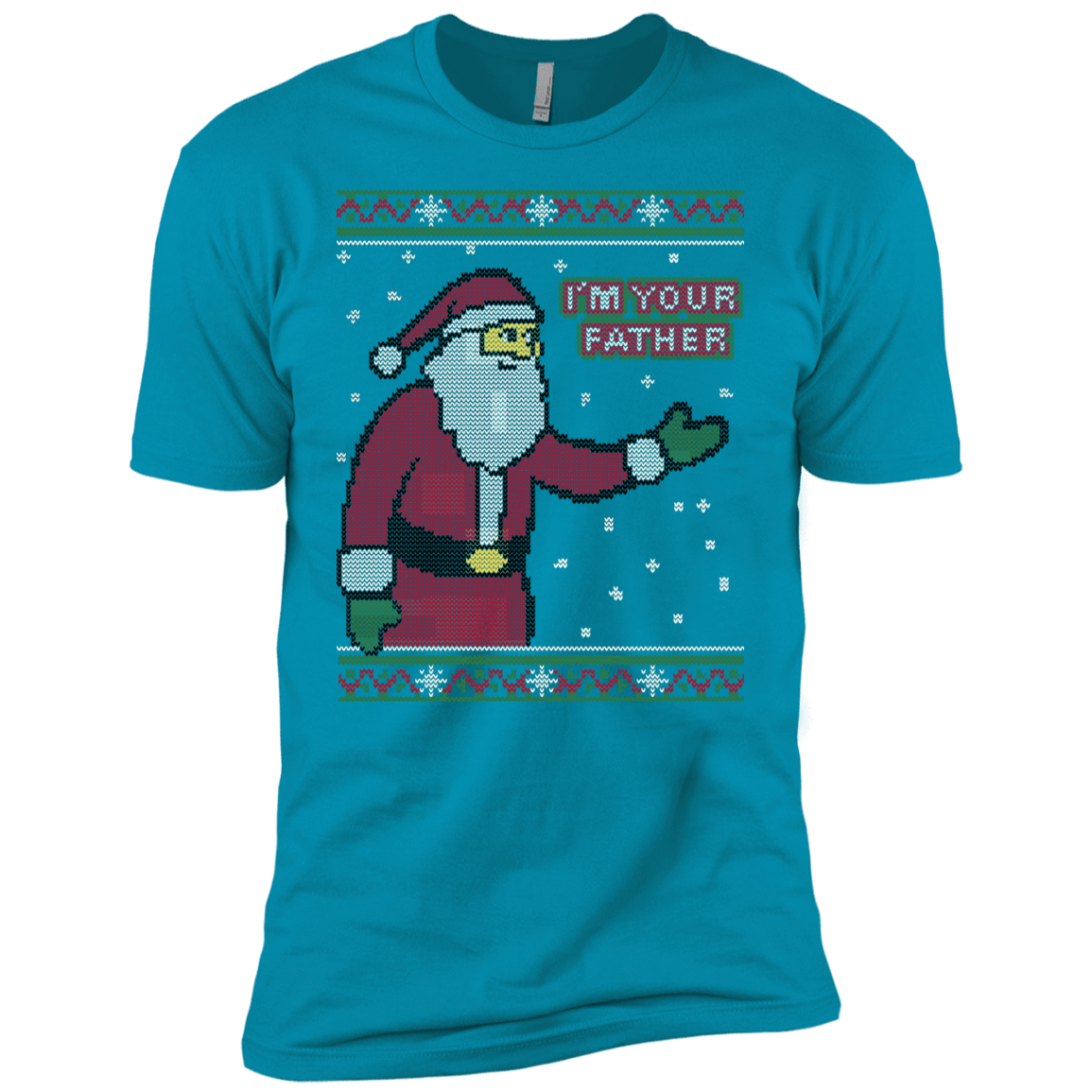 T-Shirts Turquoise / YXS Spoiler Christmas Sweater Boys Premium T-Shirt