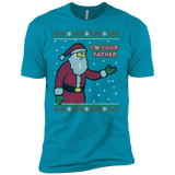 T-Shirts Turquoise / YXS Spoiler Christmas Sweater Boys Premium T-Shirt