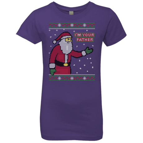 T-Shirts Purple Rush / YXS Spoiler Christmas Sweater Girls Premium T-Shirt
