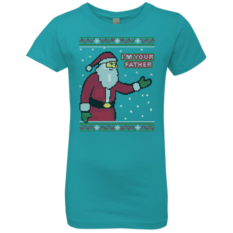 T-Shirts Tahiti Blue / YXS Spoiler Christmas Sweater Girls Premium T-Shirt