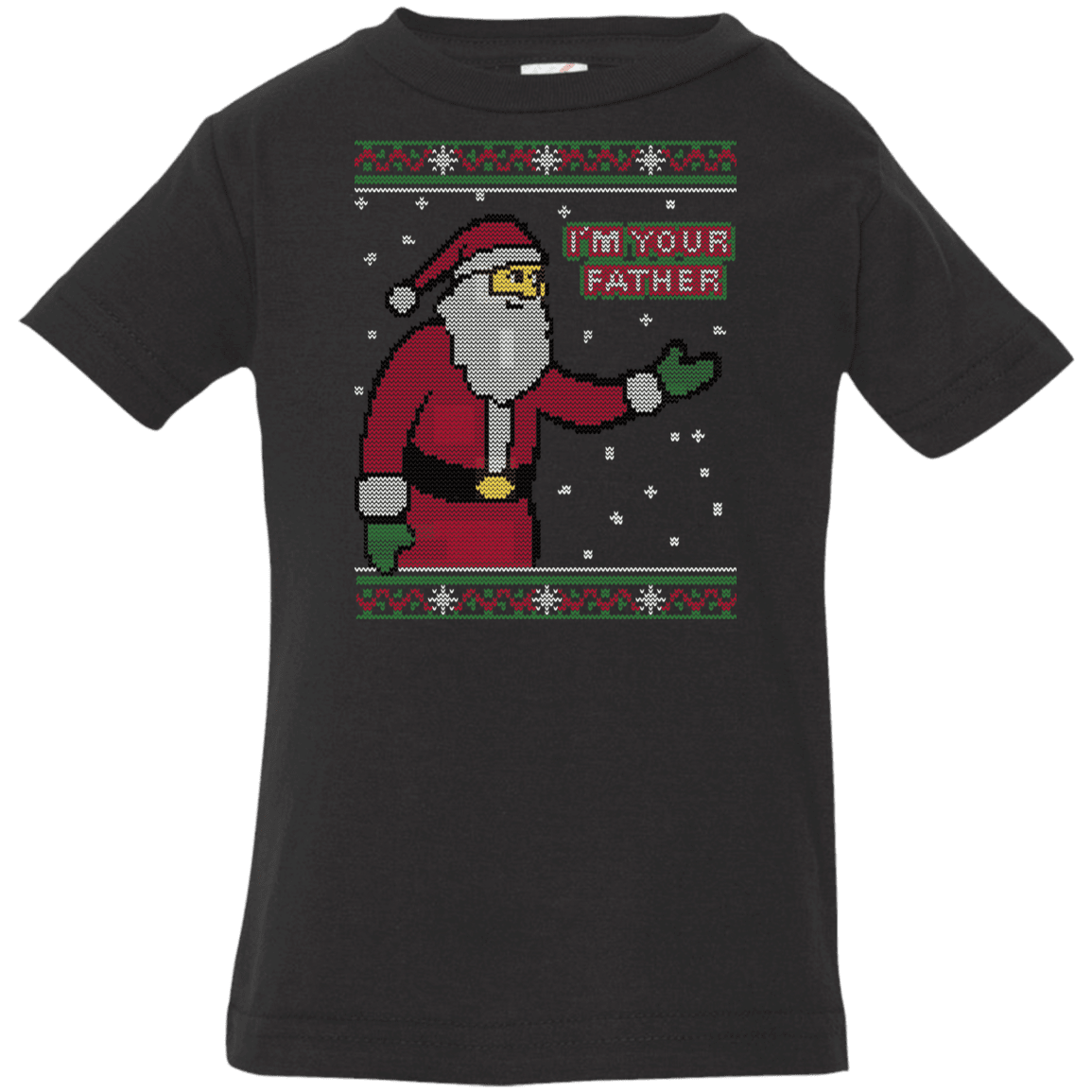 T-Shirts Black / 6 Months Spoiler Christmas Sweater Infant Premium T-Shirt