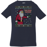 T-Shirts Navy / 6 Months Spoiler Christmas Sweater Infant Premium T-Shirt