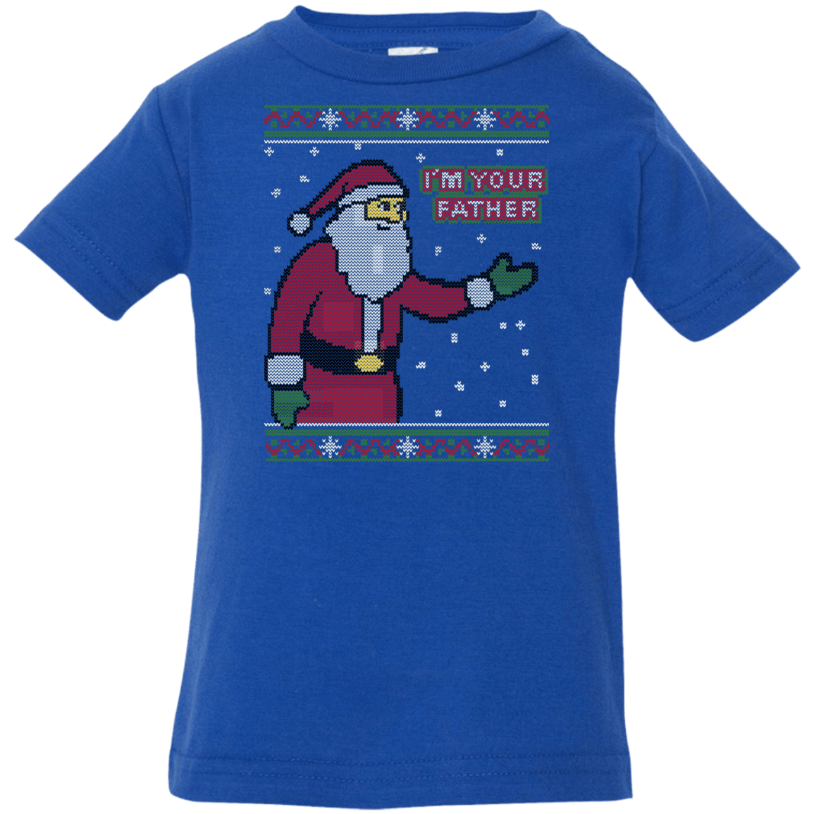 T-Shirts Royal / 6 Months Spoiler Christmas Sweater Infant Premium T-Shirt