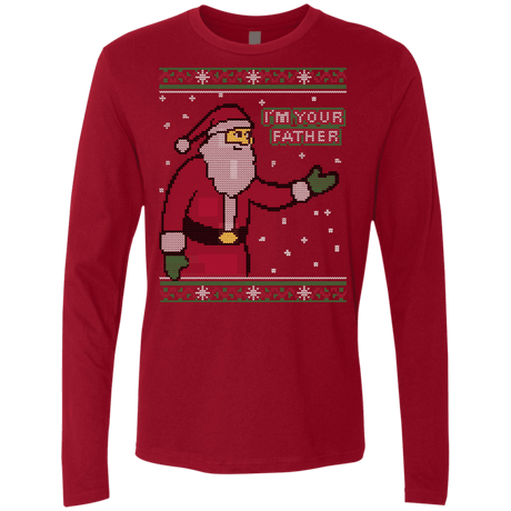 T-Shirts Cardinal / Small Spoiler Christmas Sweater Men's Premium Long Sleeve
