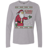 T-Shirts Heather Grey / Small Spoiler Christmas Sweater Men's Premium Long Sleeve