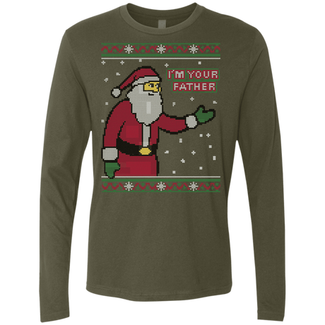 T-Shirts Military Green / Small Spoiler Christmas Sweater Men's Premium Long Sleeve