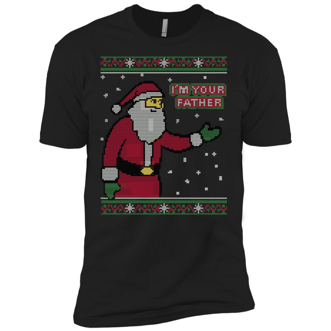 T-Shirts Black / X-Small Spoiler Christmas Sweater Men's Premium T-Shirt