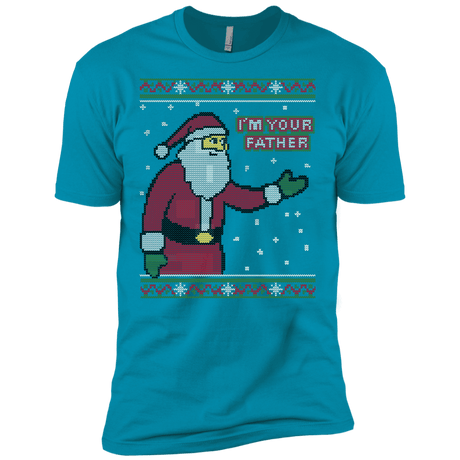 T-Shirts Turquoise / X-Small Spoiler Christmas Sweater Men's Premium T-Shirt