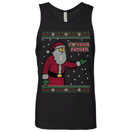 T-Shirts Black / Small Spoiler Christmas Sweater Men's Premium Tank Top