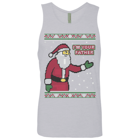 T-Shirts Heather Grey / Small Spoiler Christmas Sweater Men's Premium Tank Top