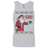 T-Shirts Heather Grey / Small Spoiler Christmas Sweater Men's Premium Tank Top