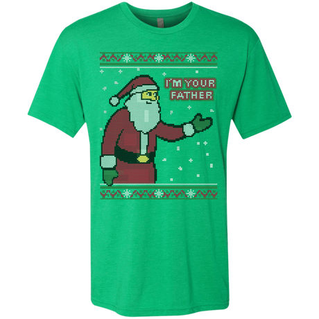 T-Shirts Envy / Small Spoiler Christmas Sweater Men's Triblend T-Shirt
