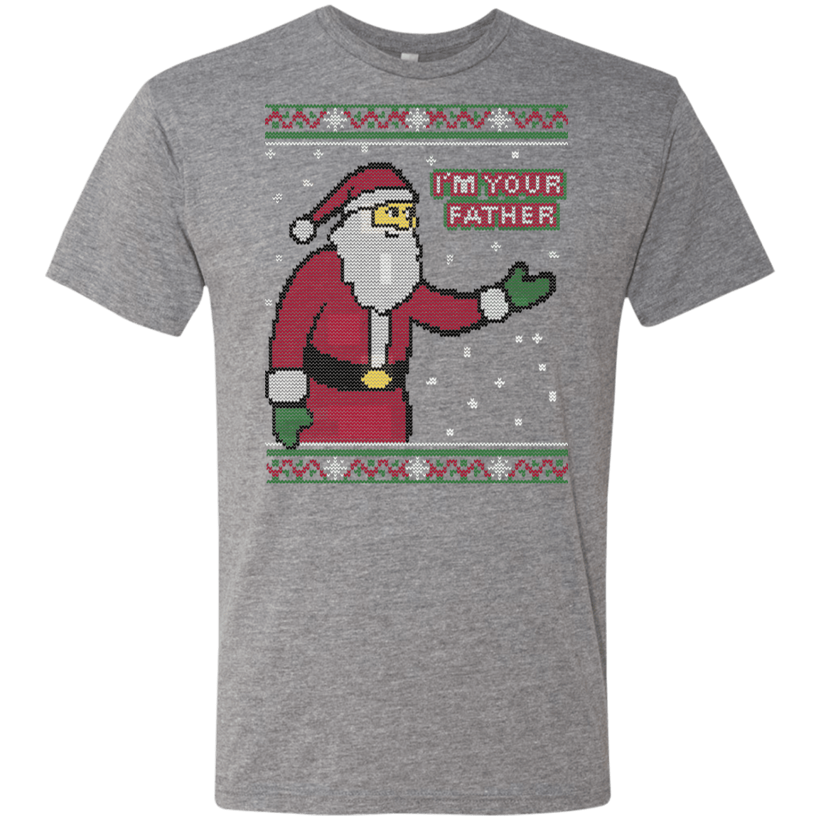 T-Shirts Premium Heather / Small Spoiler Christmas Sweater Men's Triblend T-Shirt