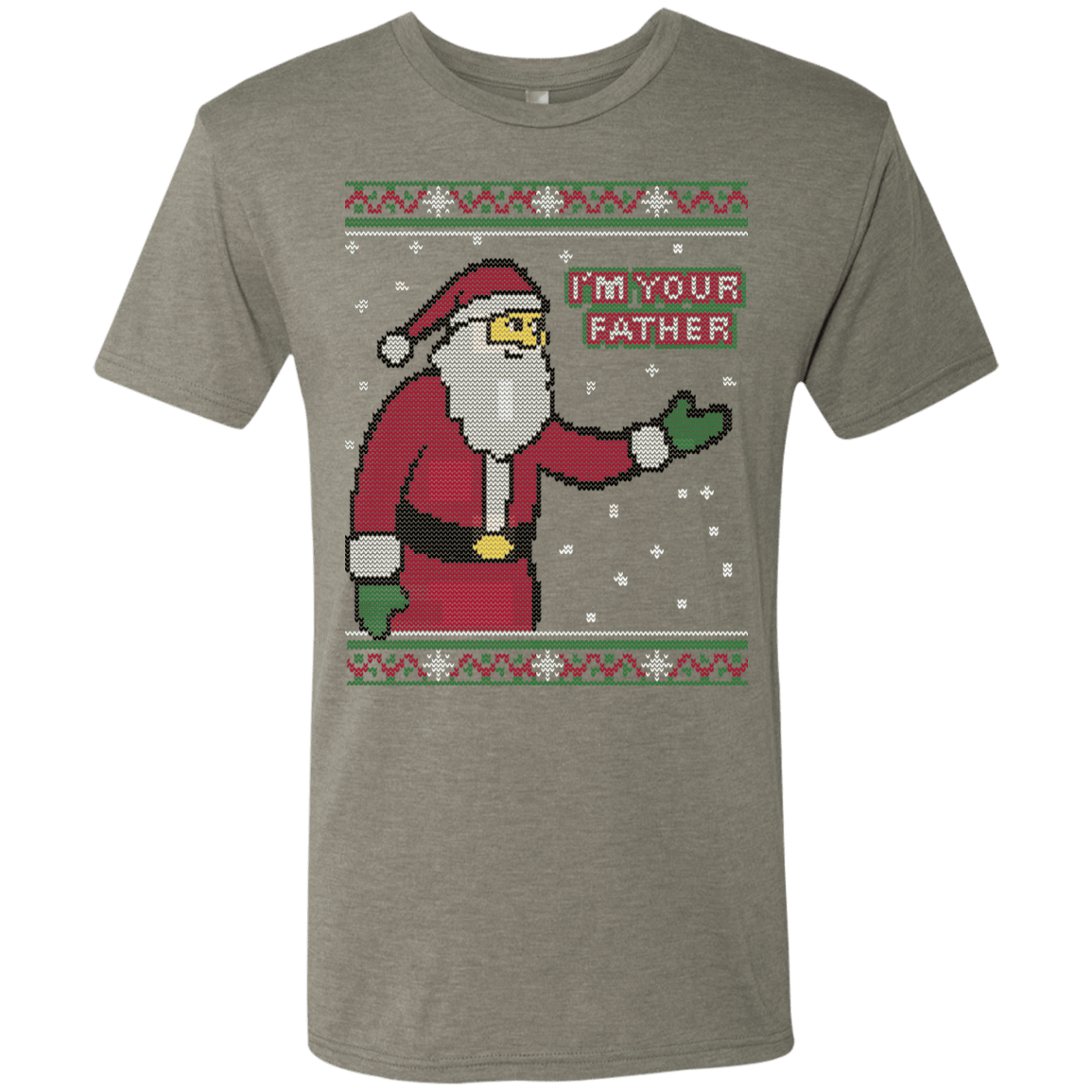 T-Shirts Venetian Grey / Small Spoiler Christmas Sweater Men's Triblend T-Shirt