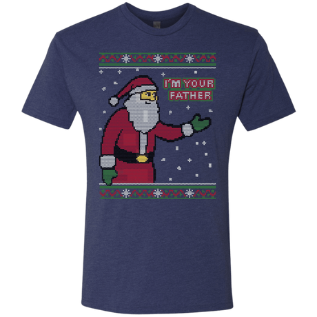 T-Shirts Vintage Navy / Small Spoiler Christmas Sweater Men's Triblend T-Shirt