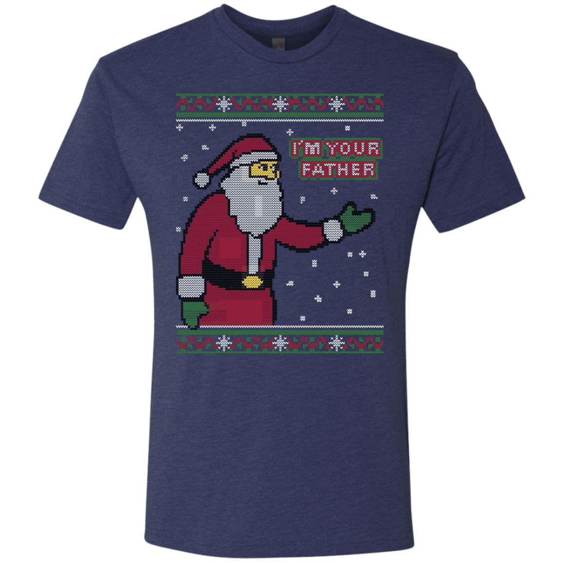 T-Shirts Vintage Navy / Small Spoiler Christmas Sweater Men's Triblend T-Shirt