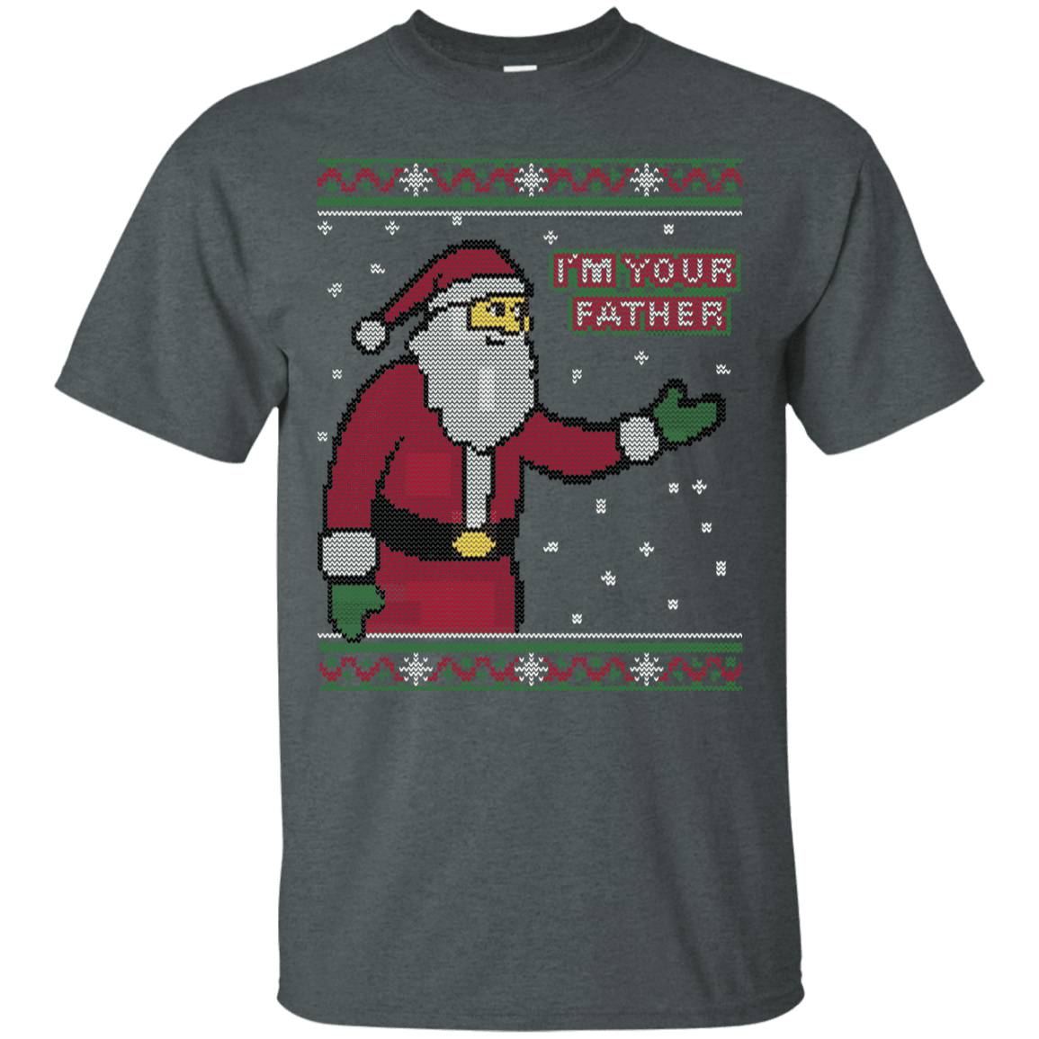 T-Shirts Dark Heather / Small Spoiler Christmas Sweater T-Shirt