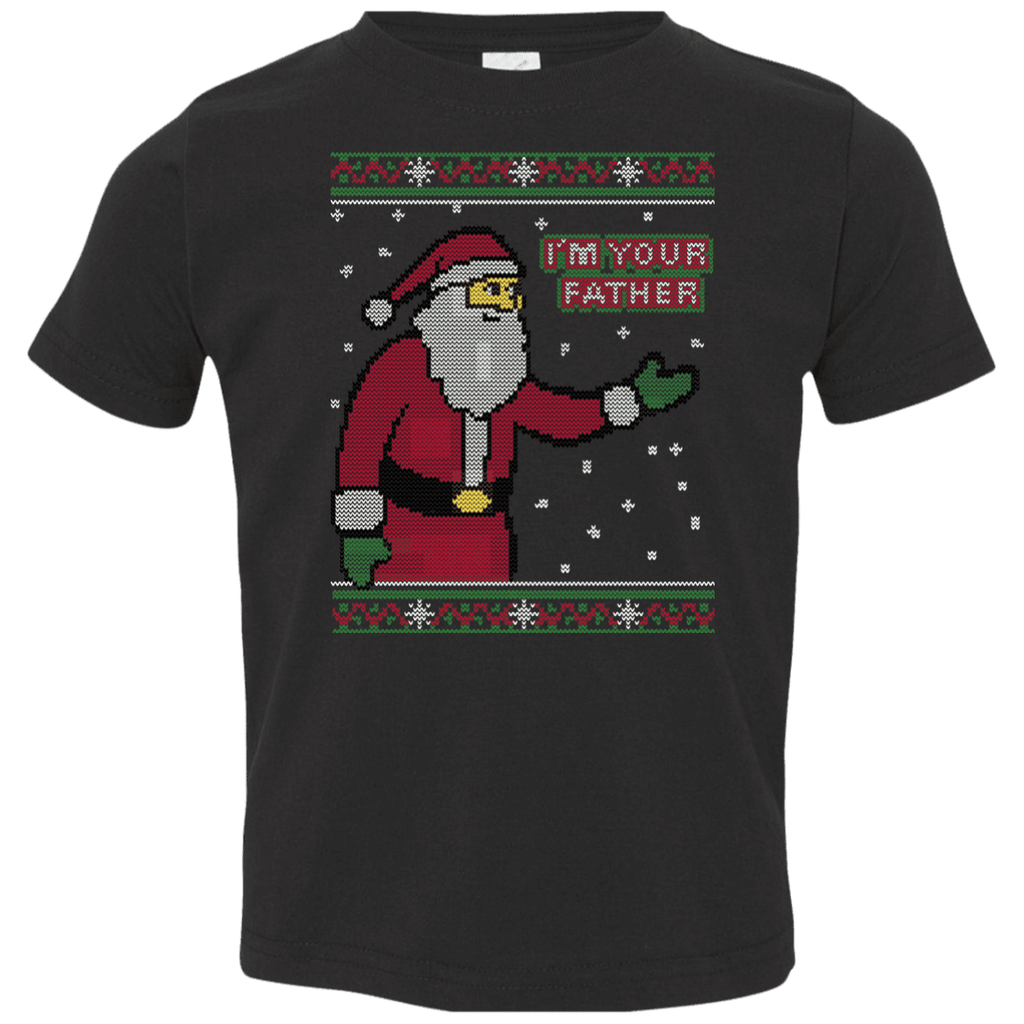 T-Shirts Black / 2T Spoiler Christmas Sweater Toddler Premium T-Shirt