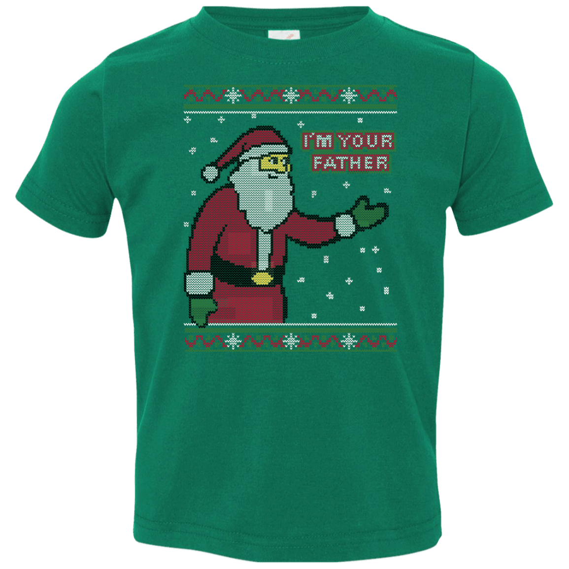T-Shirts Kelly / 2T Spoiler Christmas Sweater Toddler Premium T-Shirt