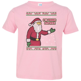 T-Shirts Pink / 2T Spoiler Christmas Sweater Toddler Premium T-Shirt