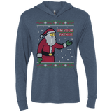 T-Shirts Indigo / X-Small Spoiler Christmas Sweater Triblend Long Sleeve Hoodie Tee