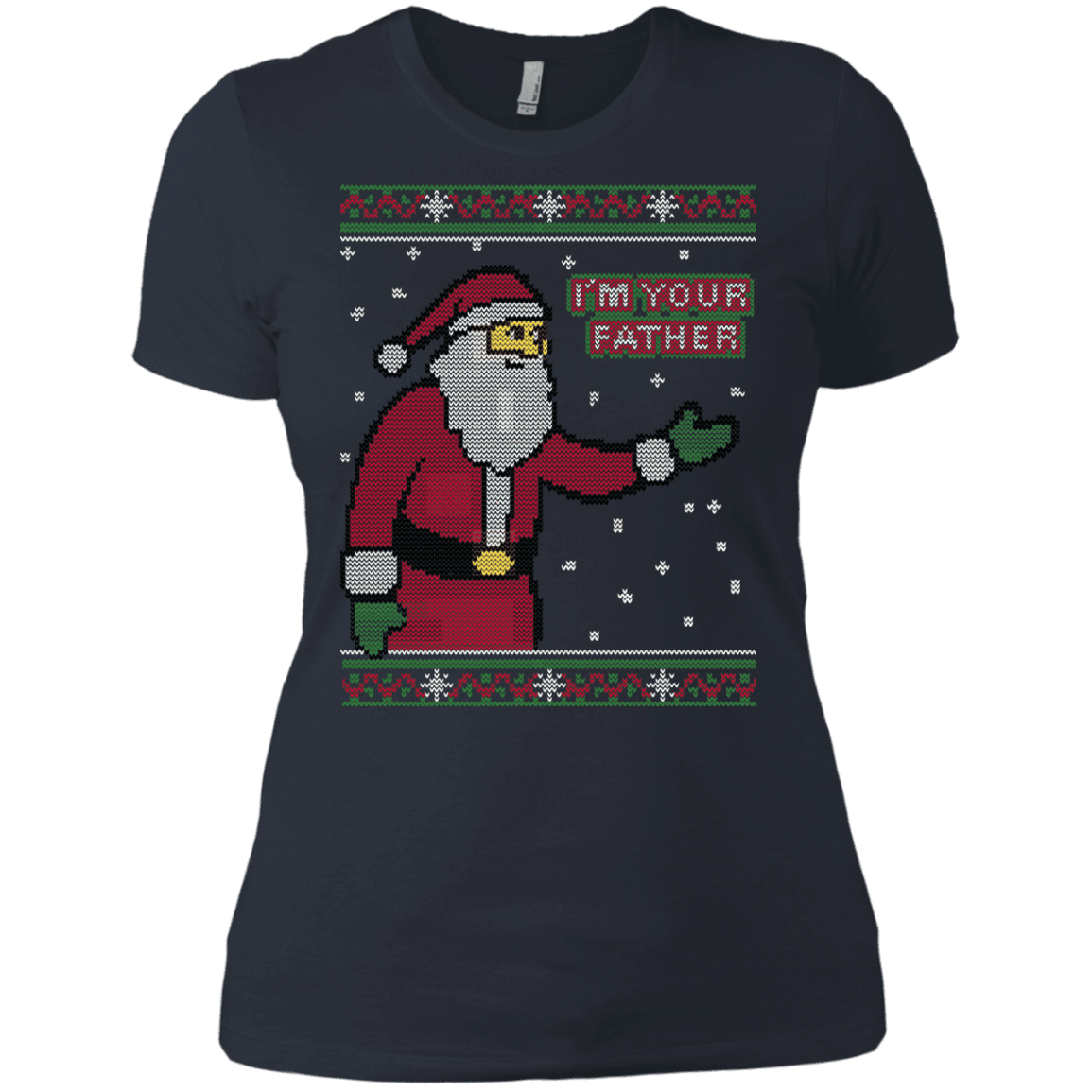 T-Shirts Indigo / X-Small Spoiler Christmas Sweater Women's Premium T-Shirt