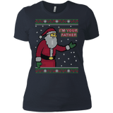 T-Shirts Indigo / X-Small Spoiler Christmas Sweater Women's Premium T-Shirt