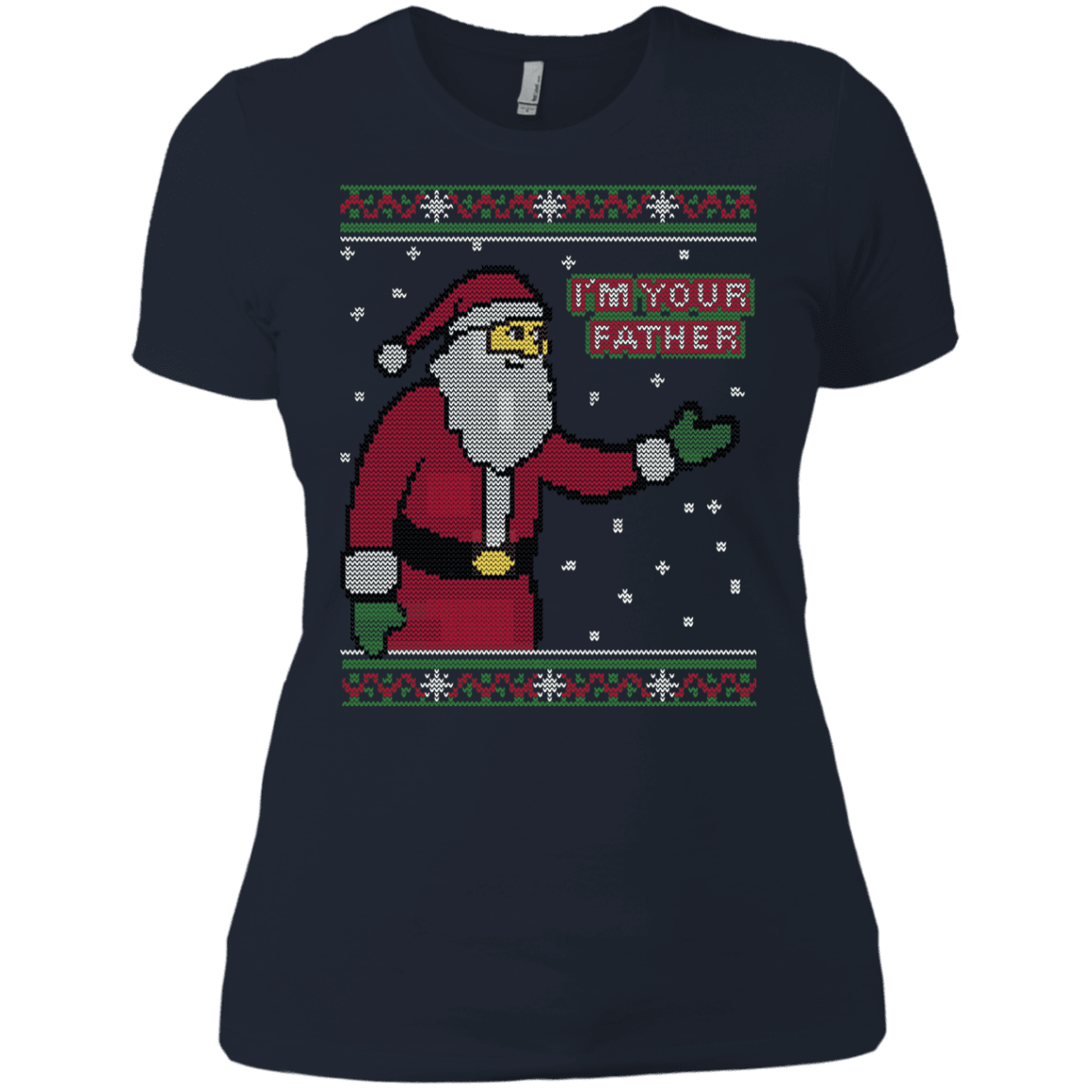 T-Shirts Midnight Navy / X-Small Spoiler Christmas Sweater Women's Premium T-Shirt