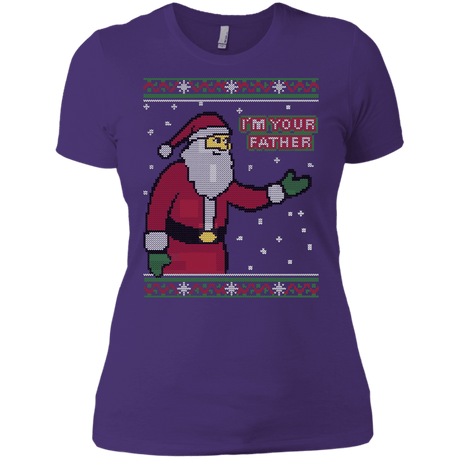 T-Shirts Purple / X-Small Spoiler Christmas Sweater Women's Premium T-Shirt
