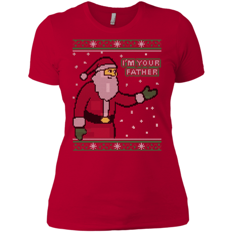 T-Shirts Red / X-Small Spoiler Christmas Sweater Women's Premium T-Shirt