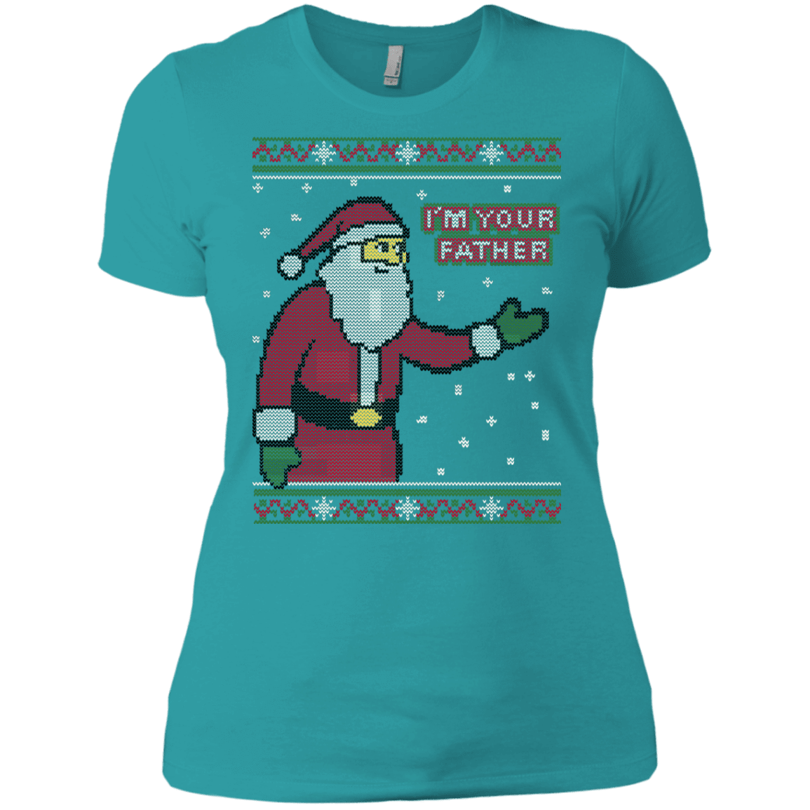 T-Shirts Tahiti Blue / X-Small Spoiler Christmas Sweater Women's Premium T-Shirt