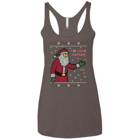 T-Shirts Macchiato / X-Small Spoiler Christmas Sweater Women's Triblend Racerback Tank