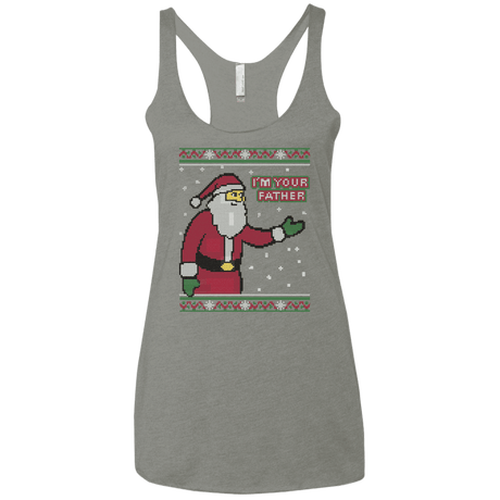 T-Shirts Venetian Grey / X-Small Spoiler Christmas Sweater Women's Triblend Racerback Tank