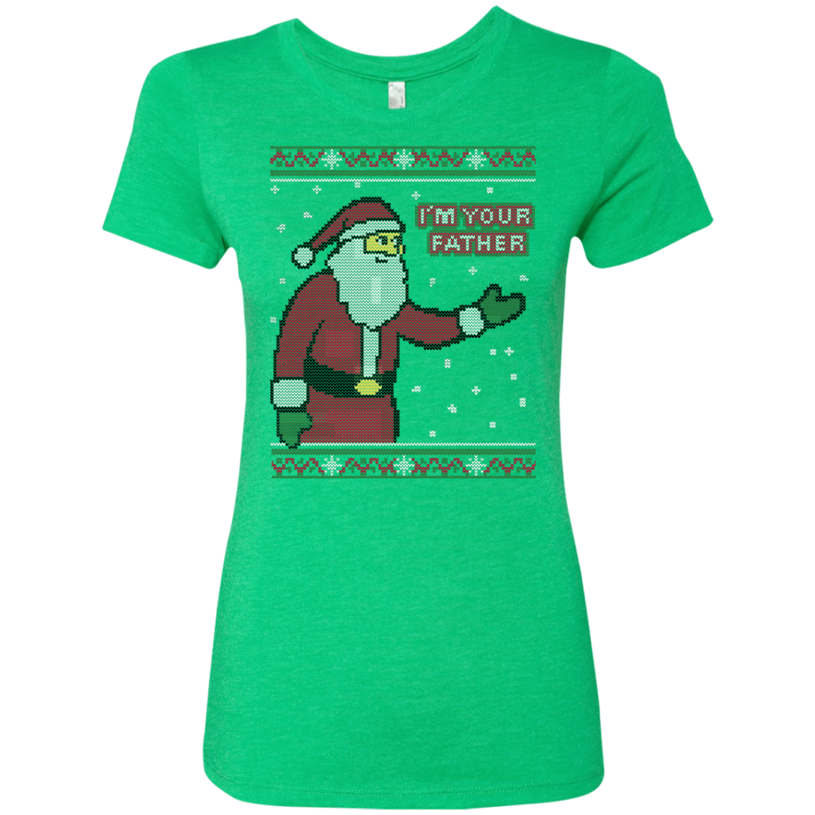 T-Shirts Envy / Small Spoiler Christmas Sweater Women's Triblend T-Shirt