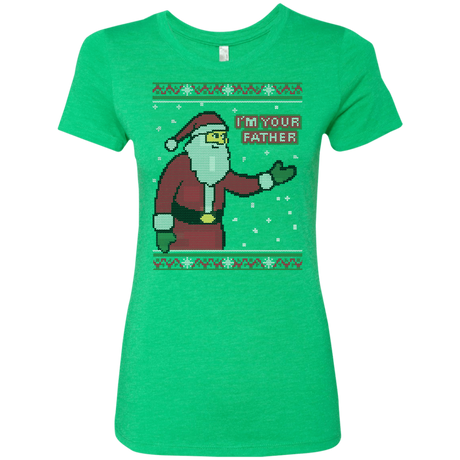 T-Shirts Envy / Small Spoiler Christmas Sweater Women's Triblend T-Shirt