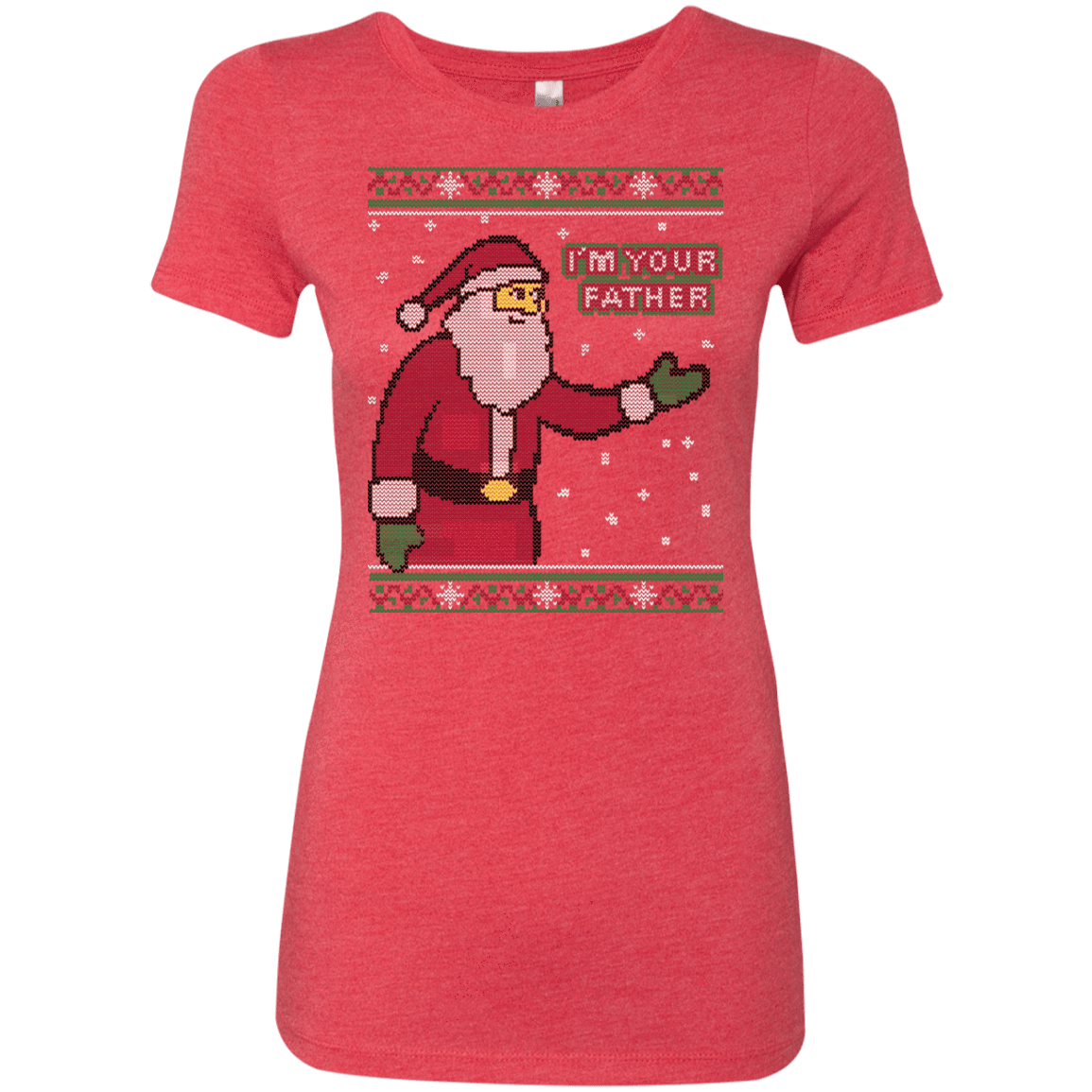 T-Shirts Vintage Red / Small Spoiler Christmas Sweater Women's Triblend T-Shirt