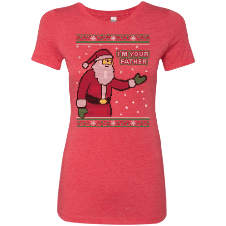 T-Shirts Vintage Red / Small Spoiler Christmas Sweater Women's Triblend T-Shirt