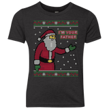 T-Shirts Vintage Black / YXS Spoiler Christmas Sweater Youth Triblend T-Shirt