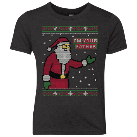 T-Shirts Vintage Black / YXS Spoiler Christmas Sweater Youth Triblend T-Shirt