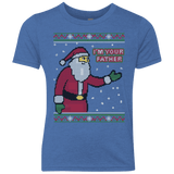 T-Shirts Vintage Royal / YXS Spoiler Christmas Sweater Youth Triblend T-Shirt