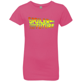 T-Shirts Hot Pink / YXS Spoiler from the future Girls Premium T-Shirt
