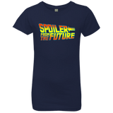 T-Shirts Midnight Navy / YXS Spoiler from the future Girls Premium T-Shirt