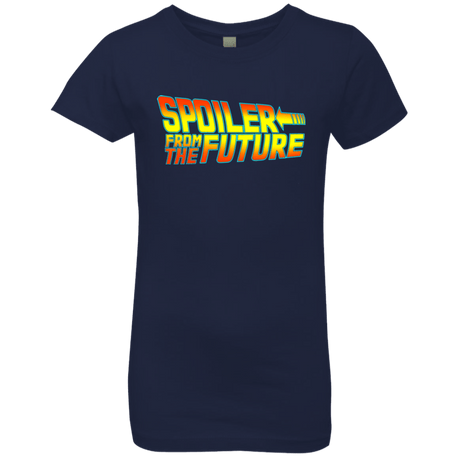 T-Shirts Midnight Navy / YXS Spoiler from the future Girls Premium T-Shirt