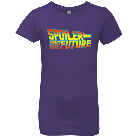 T-Shirts Purple Rush / YXS Spoiler from the future Girls Premium T-Shirt